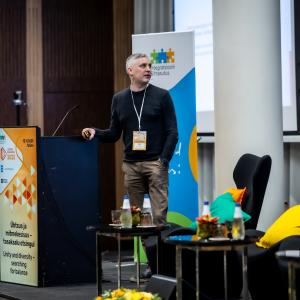 Руководитель программы исследований миграции и интеграции Института балтийских исследований Кристьян Калдур. Фото: Эрленд Штауб