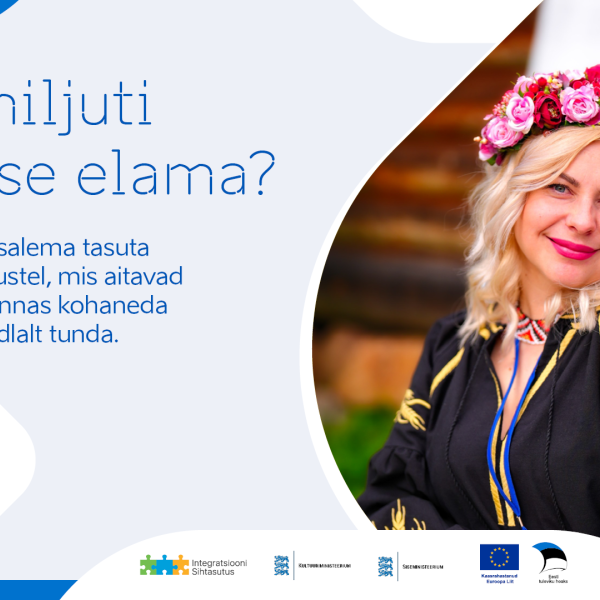 Kutsume uussisserändajaid tasuta eesti keele kursustele ja kohanemiskoolitustele 